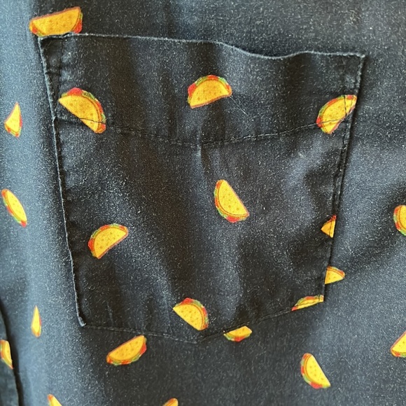 Five Points Taco Tuesday Short Sleeve Button Down - Picture 3 of 4